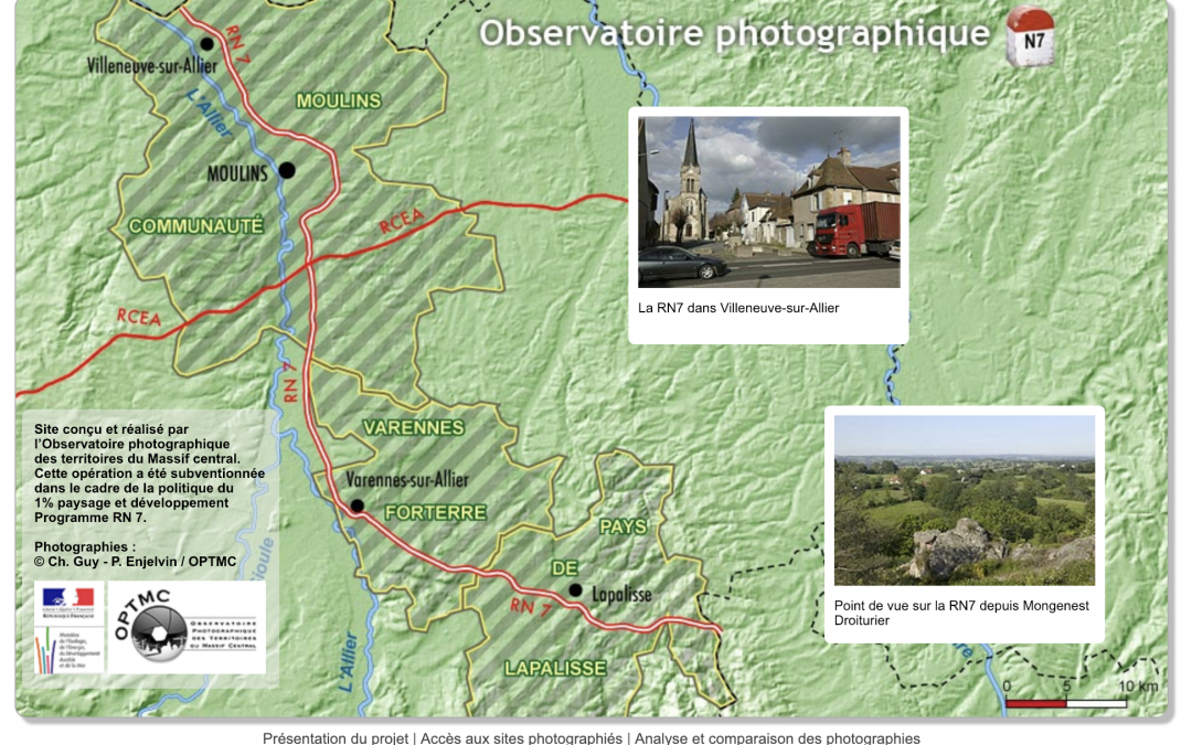 Nationale 7 : Observatoire photographique